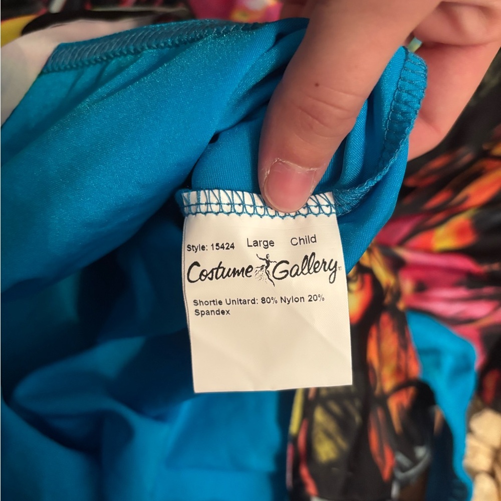Costume Gallery Multicolor Unitard - Picture 5 of 5